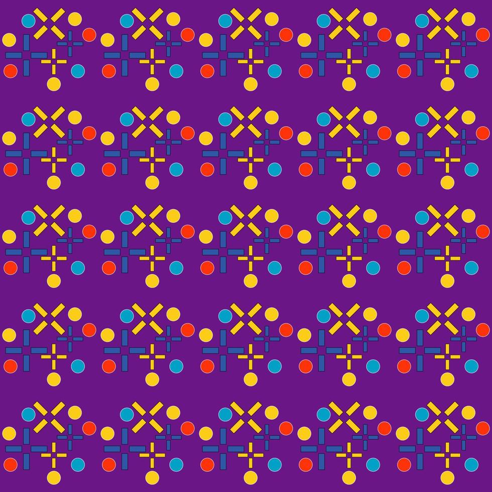 motif vectoriel coloré