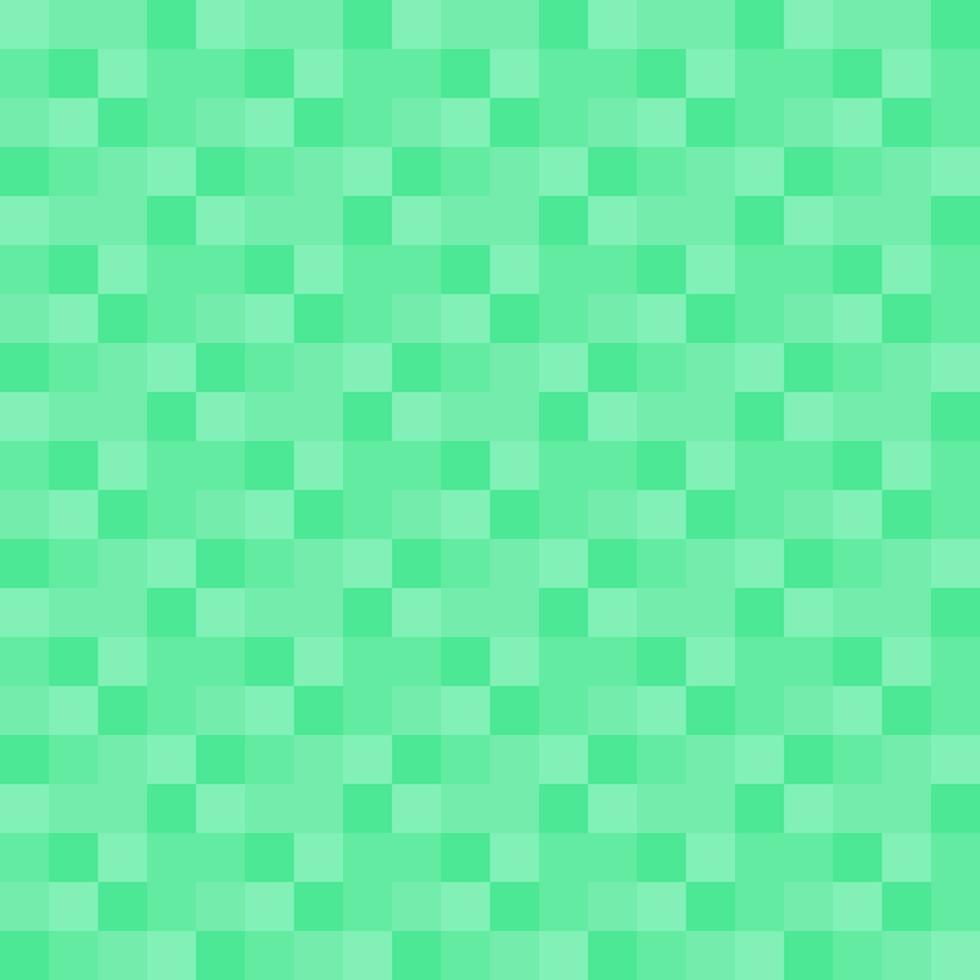 modèle sans couture couleur verte mosaïque petits pixels forme carrée ab vecteur