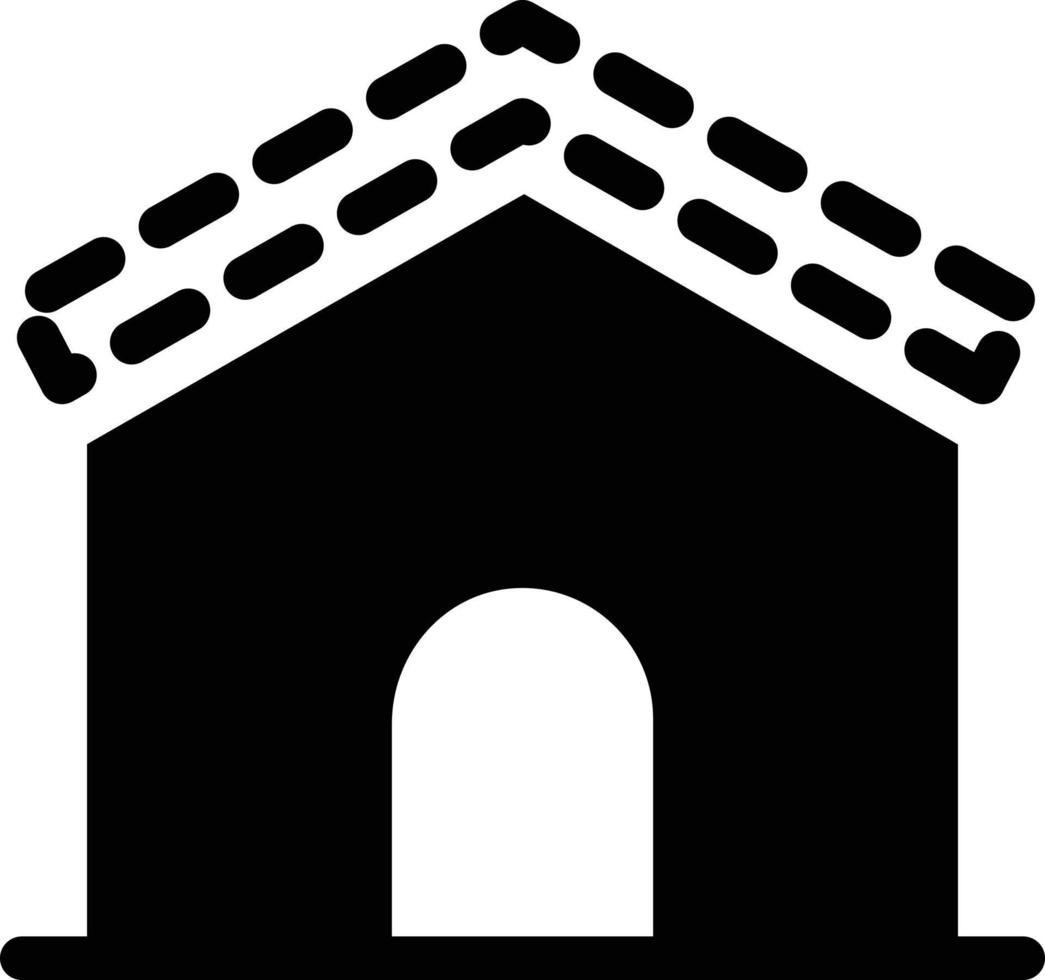 illustration vectorielle de construction de maison sur fond. symboles de qualité premium. icônes vectorielles pour le concept et la conception graphique. vecteur