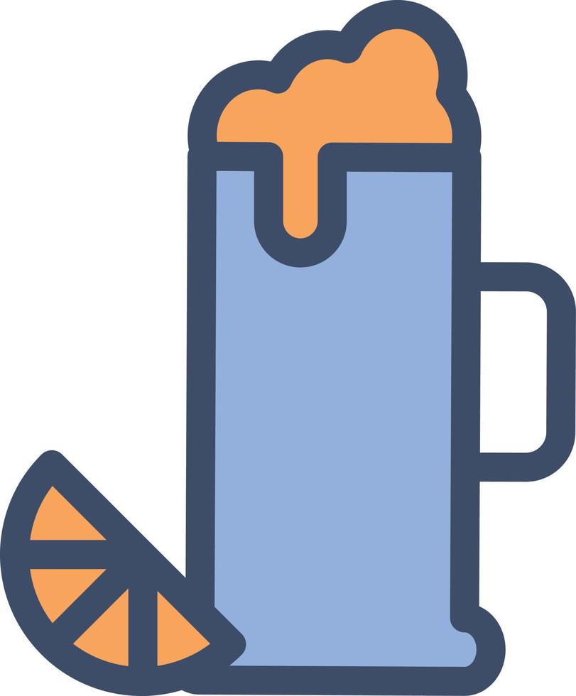illustration vectorielle de boisson au citron sur fond. symboles de qualité premium. icônes vectorielles pour le concept et la conception graphique. vecteur