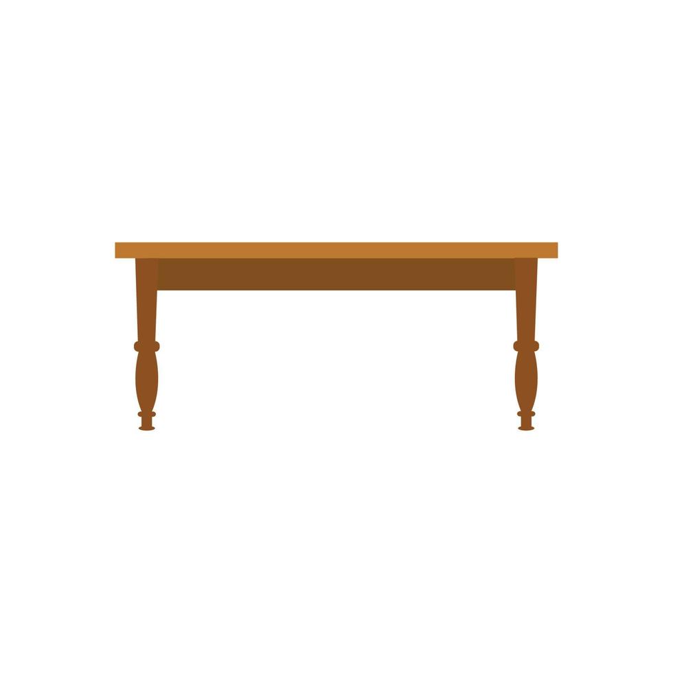 table vector logo icône objet fond illustration