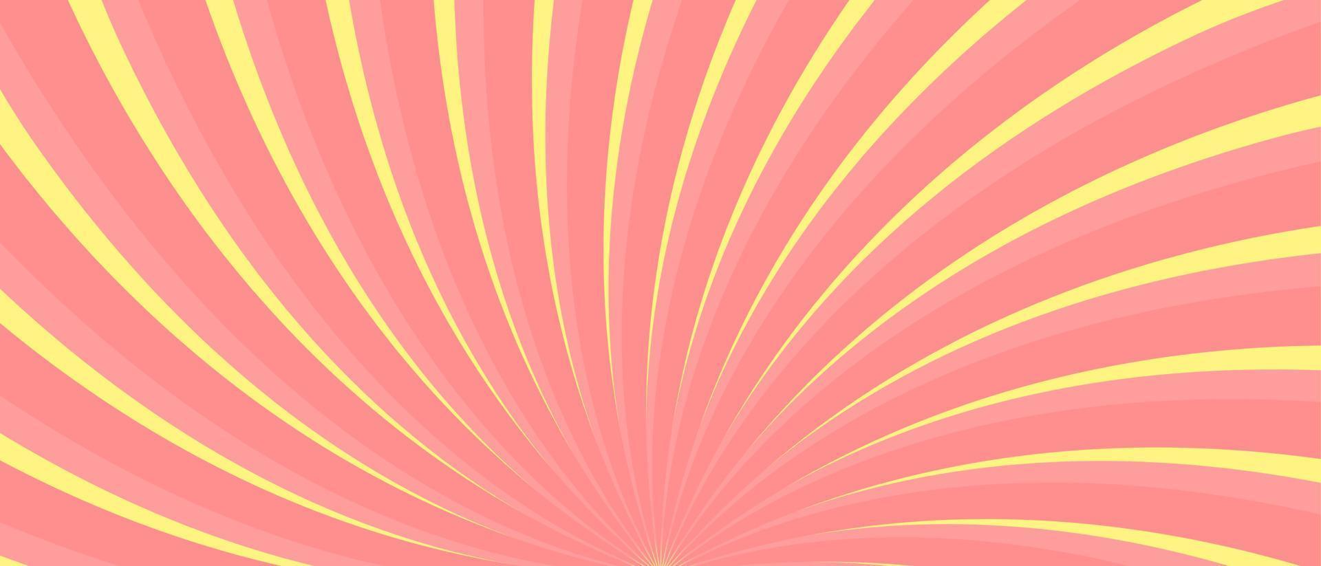 Rayons swirl sunburst line abstract background vector illustration