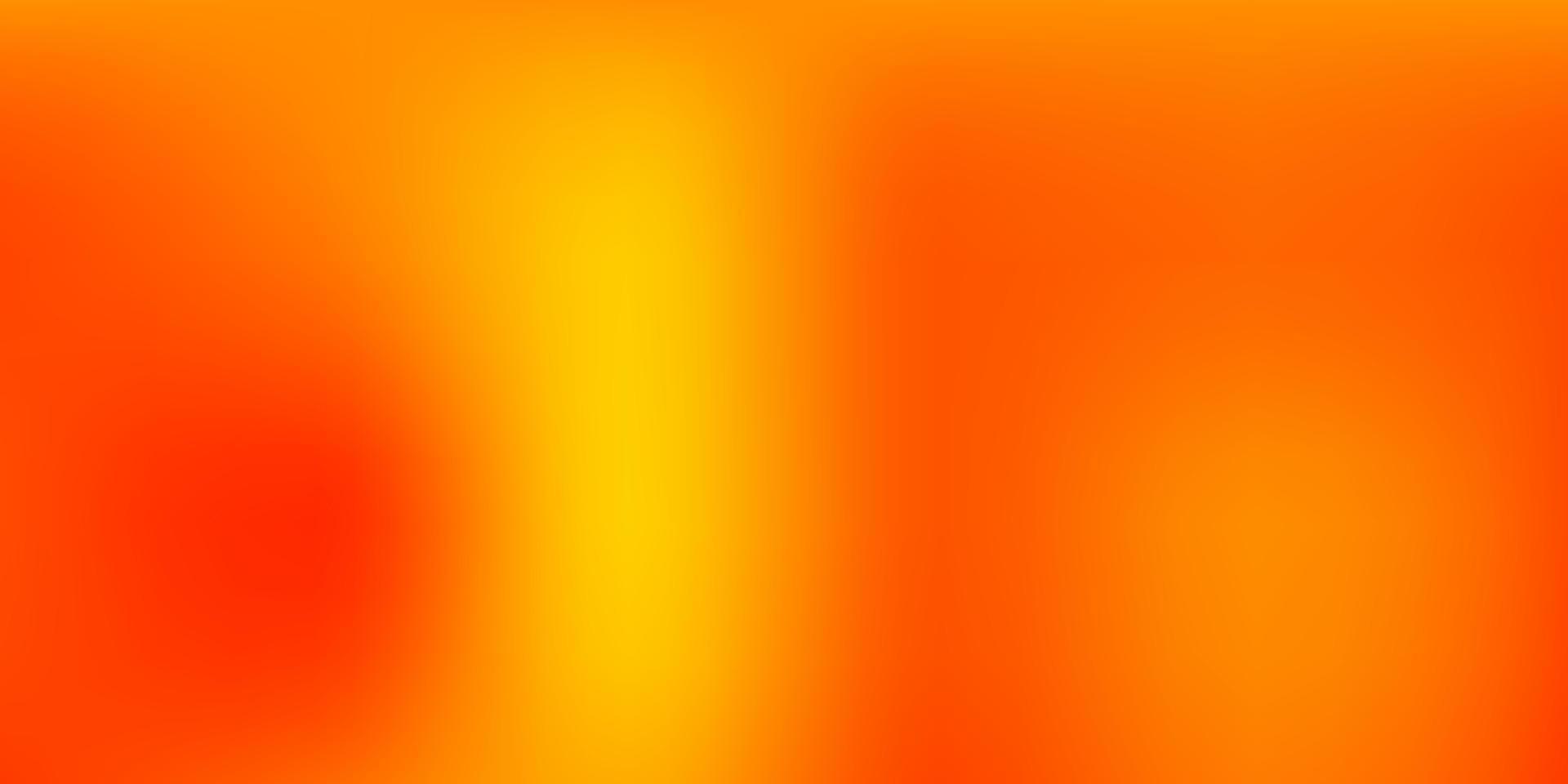 dessin de flou dégradé de vecteur orange clair.