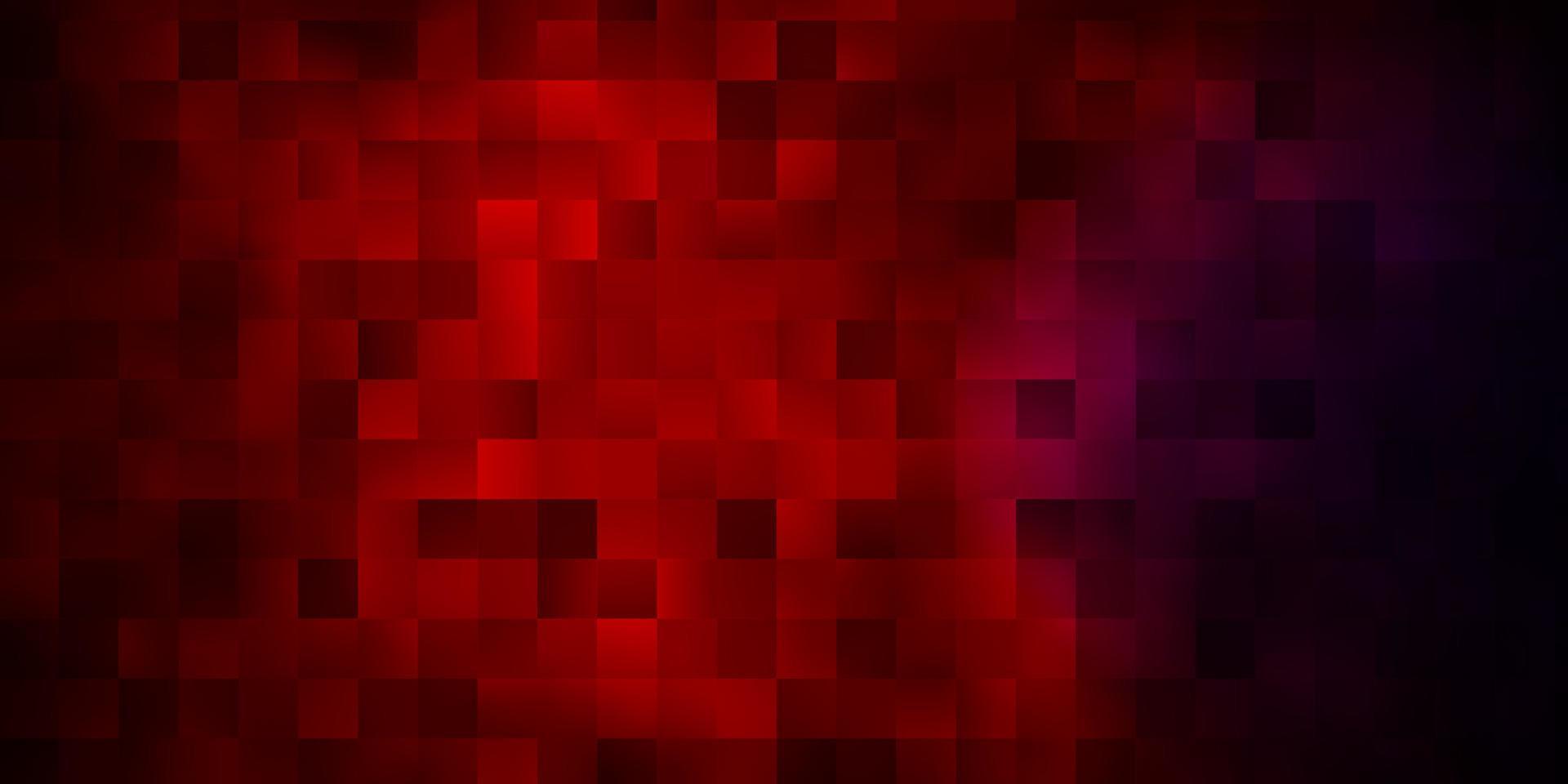 texture de vecteur bleu foncé, rouge dans un style rectangulaire.