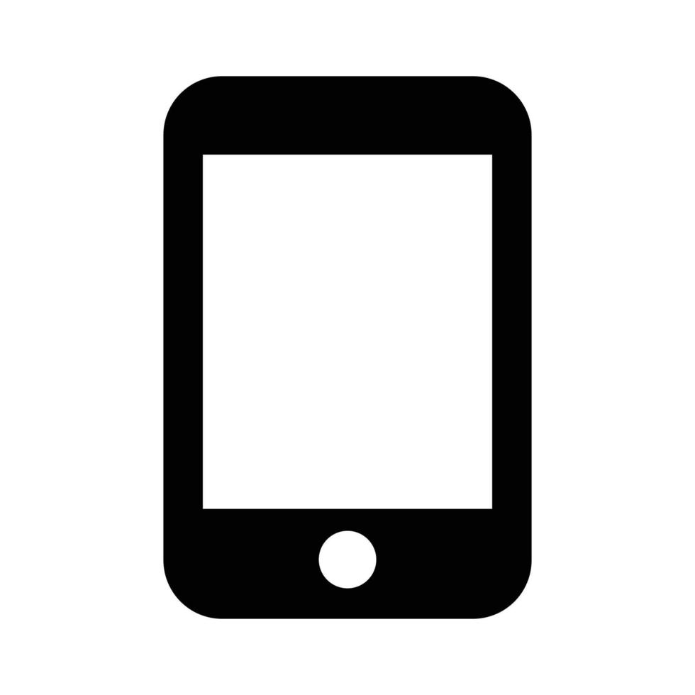 icône de vecteur mobile qui convient au travail commercial et la modifie ou la modifie facilement