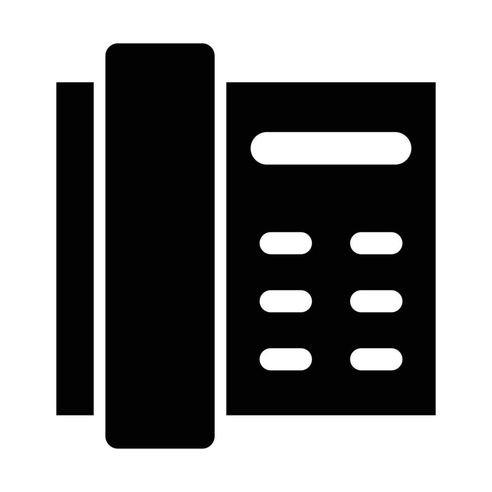 icône de vecteur de téléphone qui convient au travail commercial et la modifie ou la modifie facilement