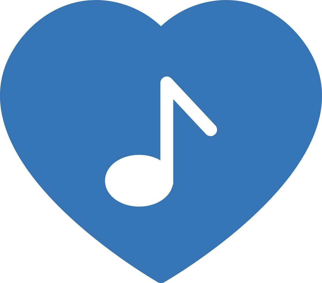 illustration vectorielle d'amour de musique sur fond. symboles de qualité premium. icônes vectorielles pour le concept et la conception graphique. vecteur