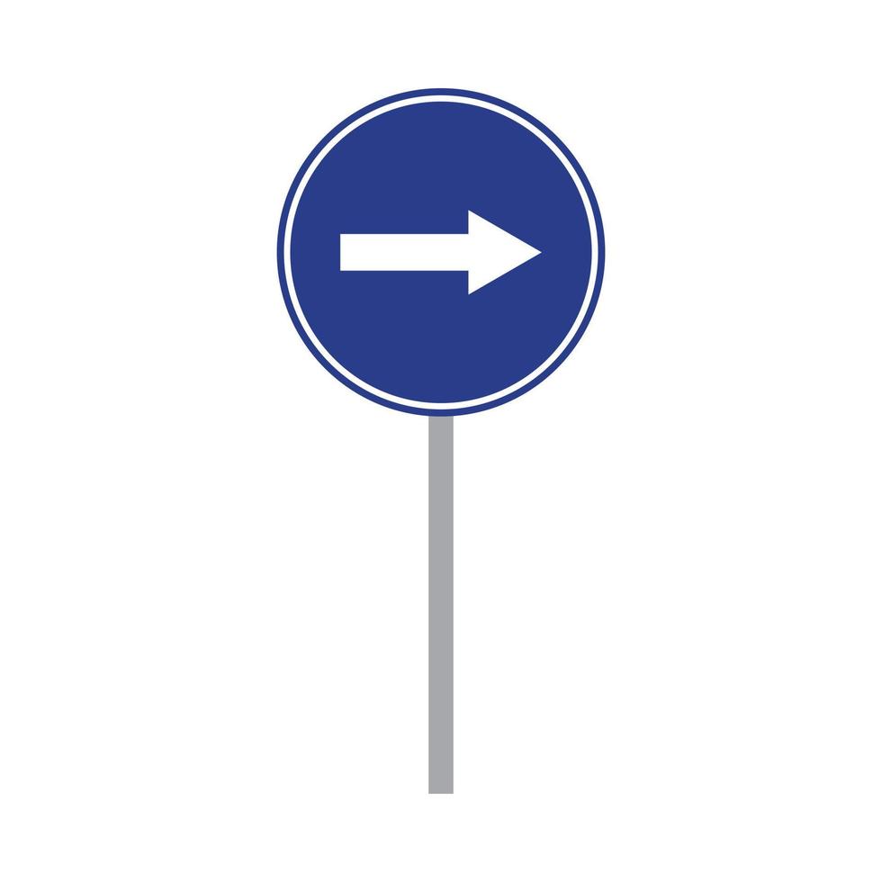 vecteur de panneau de signalisation pour le symbole du site Web