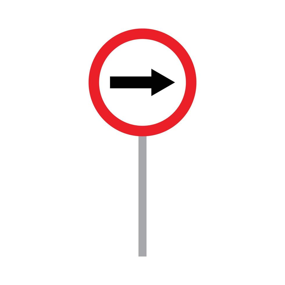 vecteur de panneau de signalisation pour le symbole du site Web