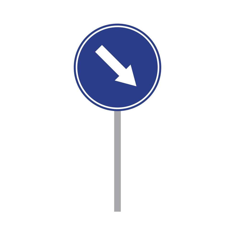 vecteur de panneau de signalisation pour le symbole du site Web