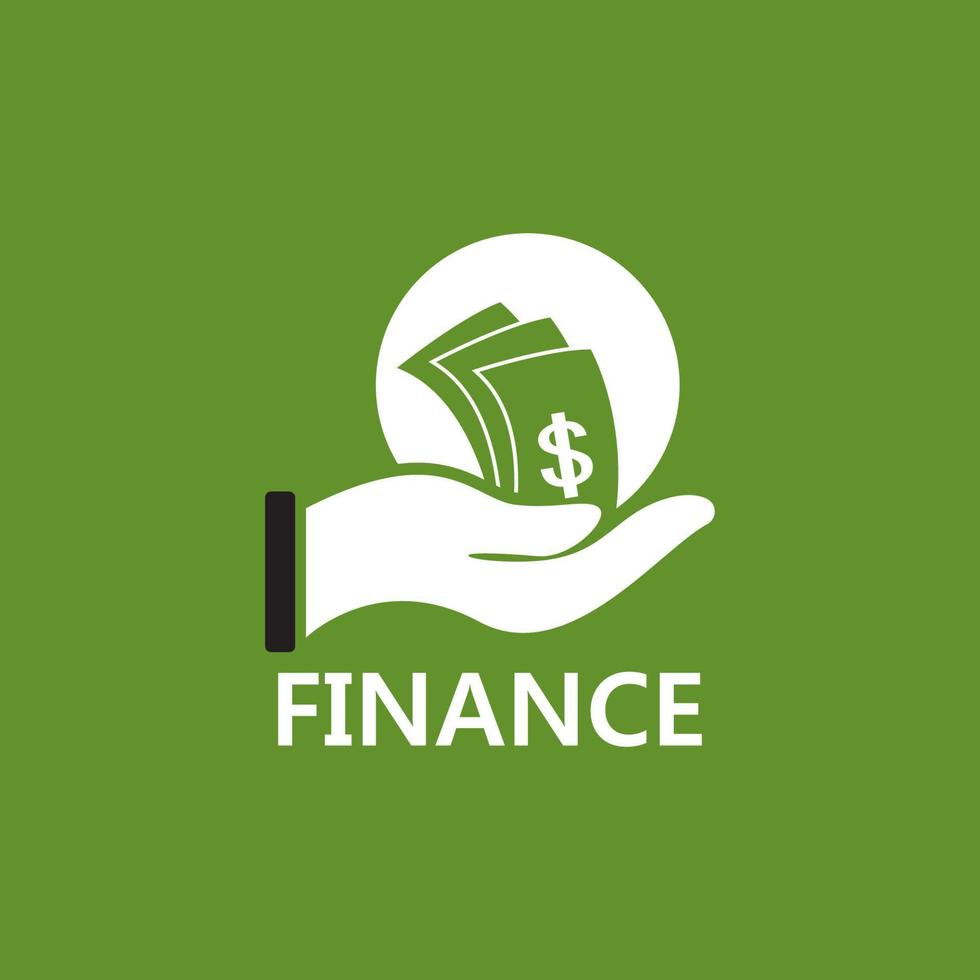 modèle de logo de finance d'entreprise vecteur