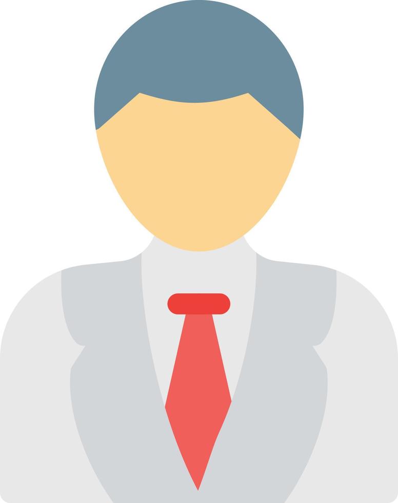 illustration vectorielle d'homme d'affaires sur un fond. symboles de qualité premium. icônes vectorielles pour le concept et la conception graphique. vecteur