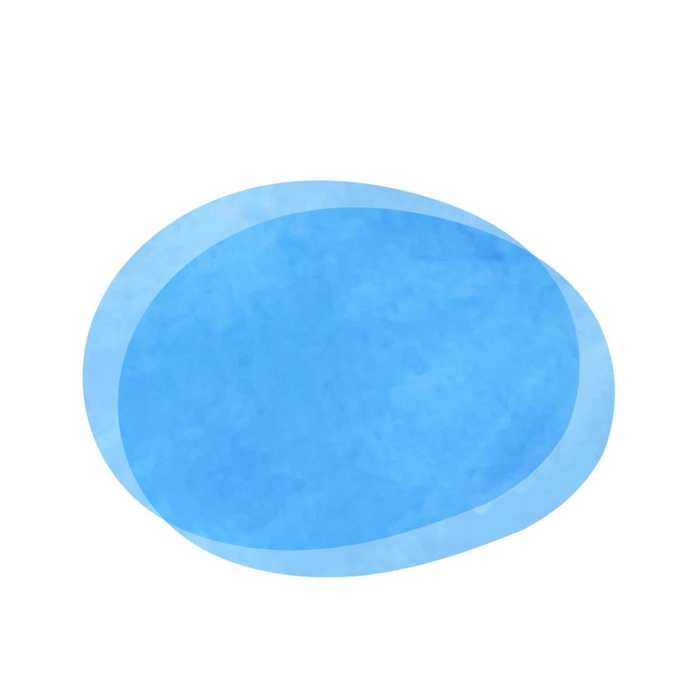 tache aquarelle bleu clair pour le design. vecteur