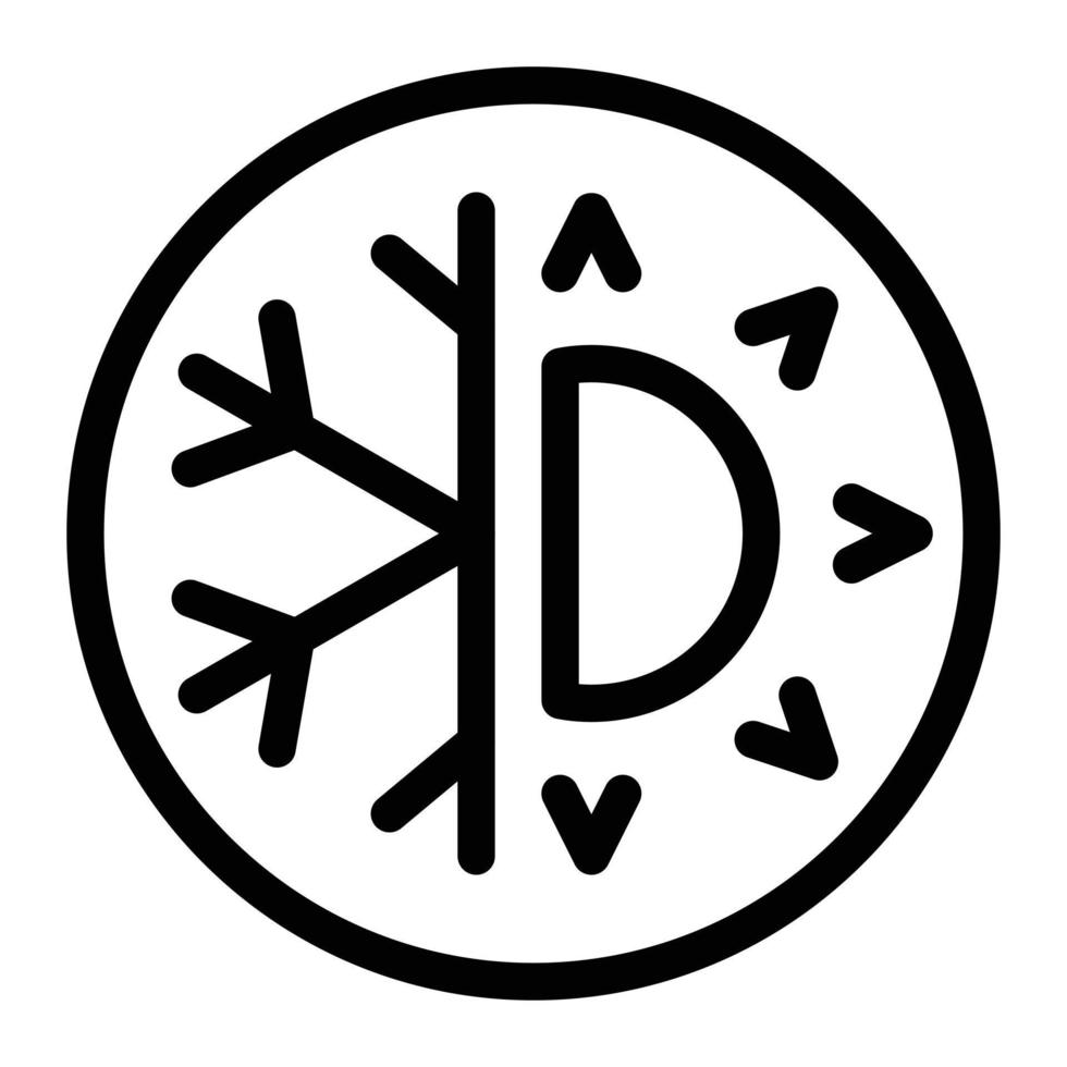 illustration vectorielle de flocon de neige sur fond.symboles de qualité premium.icônes vectorielles pour le concept et la conception graphique. vecteur