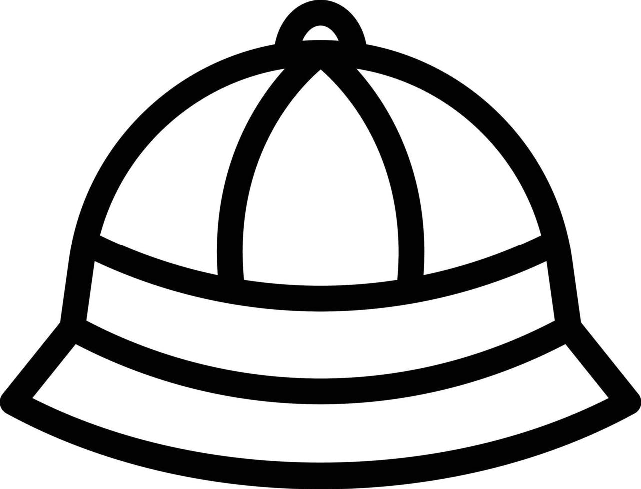illustration vectorielle de casquette sur fond.symboles de qualité premium.icônes vectorielles pour le concept et la conception graphique. vecteur