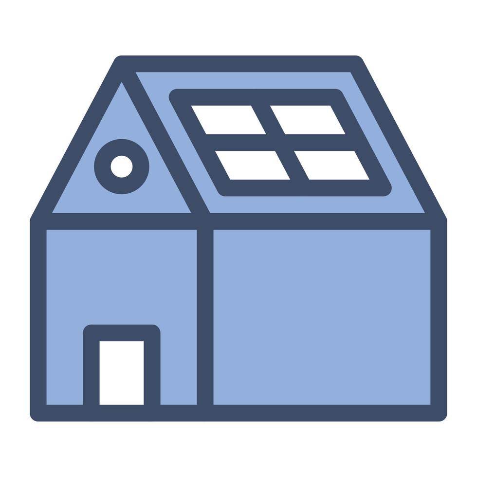illustration vectorielle de toit de maison sur fond. symboles de qualité premium. icônes vectorielles pour le concept et la conception graphique. vecteur