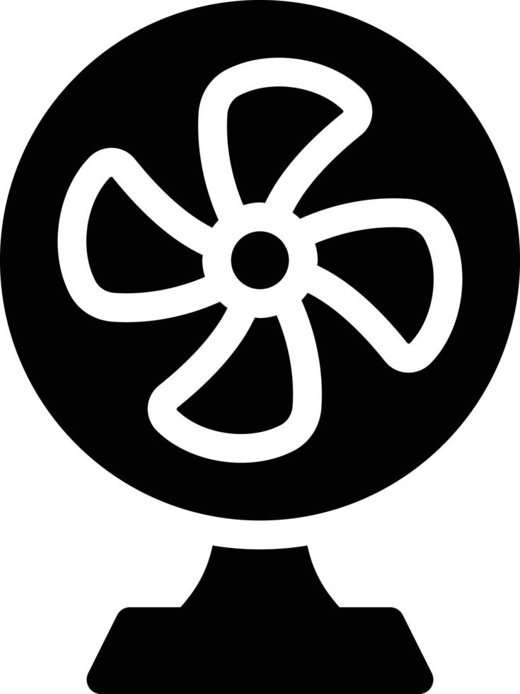 illustration vectorielle de ventilateur de refroidissement sur fond.symboles de qualité premium.icônes vectorielles pour le concept et la conception graphique. vecteur