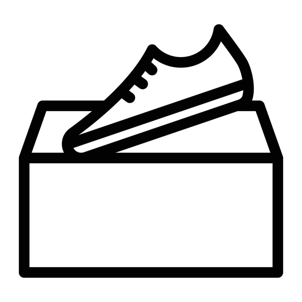 illustration vectorielle de chaussure sur fond.symboles de qualité premium.icônes vectorielles pour le concept et la conception graphique. vecteur