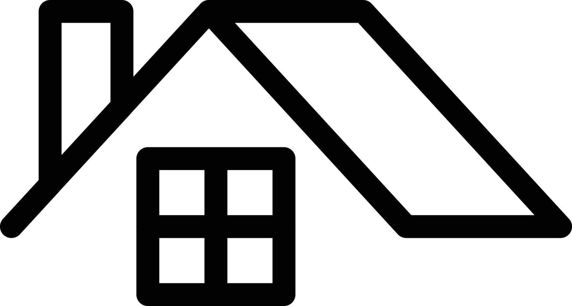 illustration vectorielle de fenêtre de maison sur fond. symboles de qualité premium. icônes vectorielles pour le concept et la conception graphique. vecteur