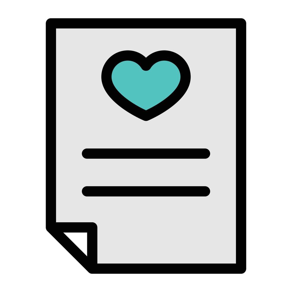illustration vectorielle de carte d'amour sur fond. symboles de qualité premium. icônes vectorielles pour le concept et la conception graphique. vecteur