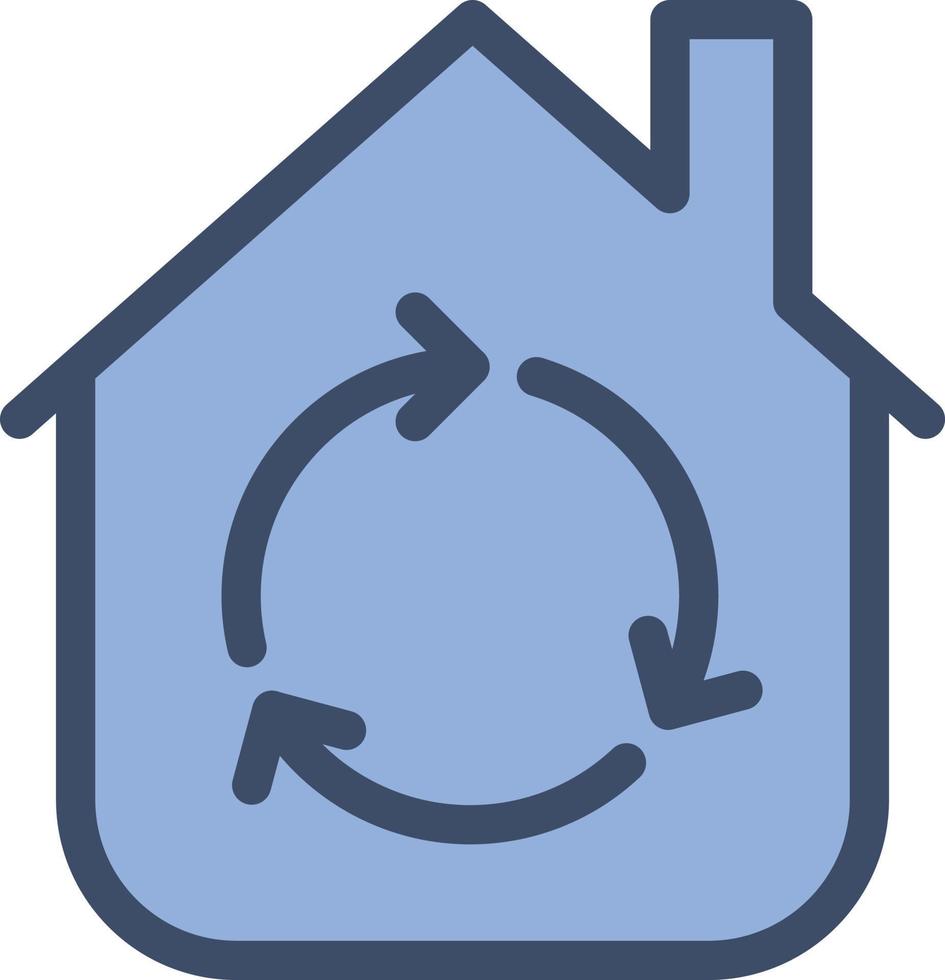 illustration vectorielle de rénovation domiciliaire sur fond.symboles de qualité premium.icônes vectorielles pour le concept et la conception graphique. vecteur
