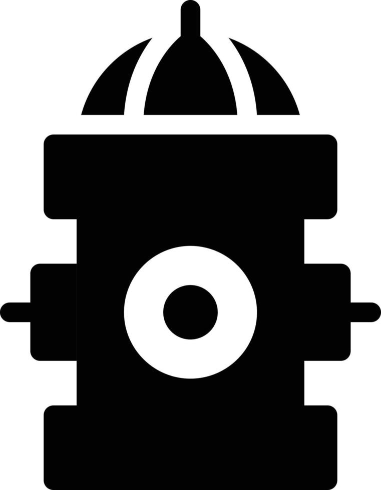 illustration vectorielle de bouche d'incendie sur fond.symboles de qualité premium.icônes vectorielles pour le concept et la conception graphique. vecteur