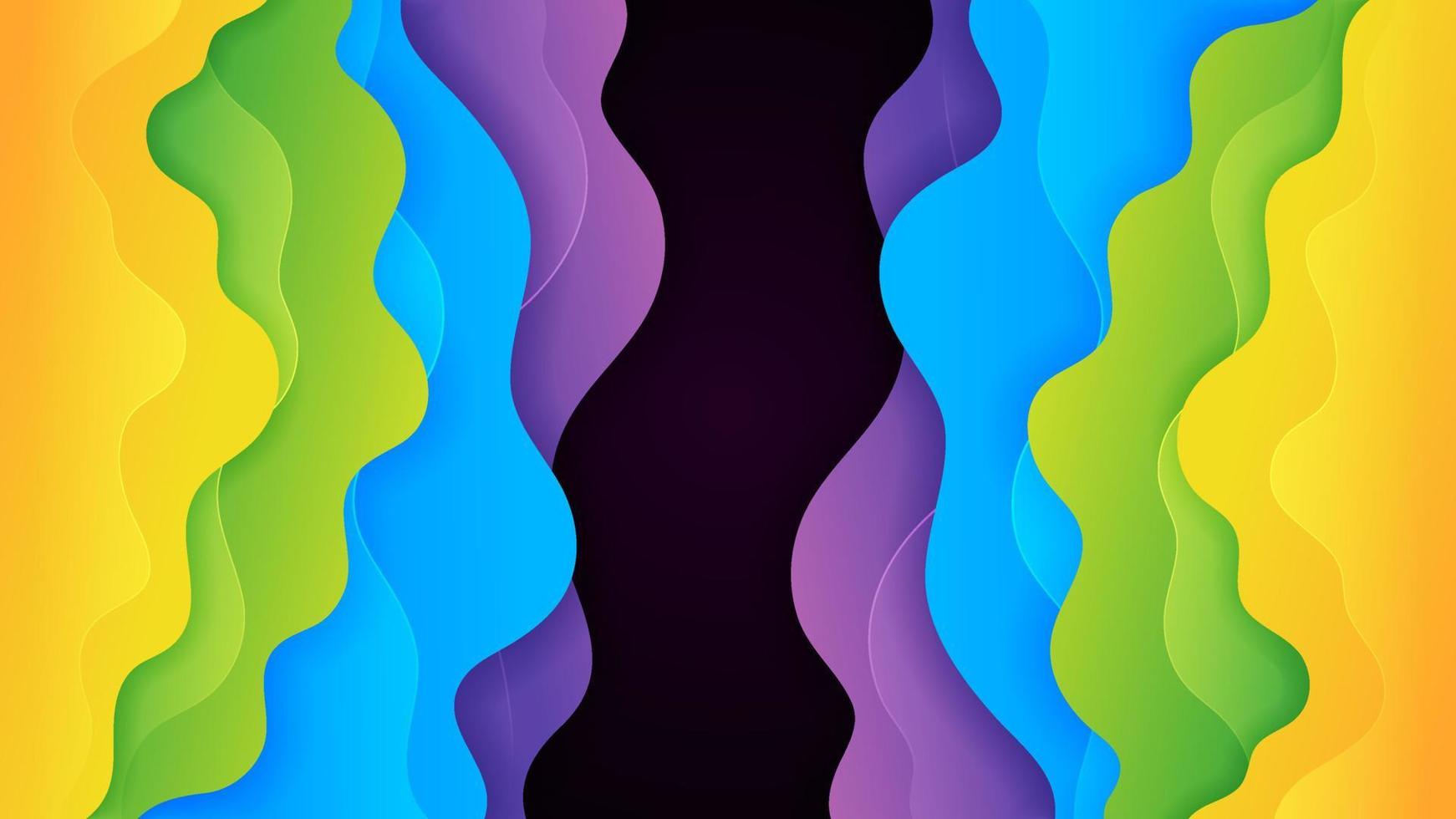 arrière-plan abstrait vectoriel avec une couleur dégradée douce et une ombre dynamique. fond de vecteur pour le papier peint. eps 10