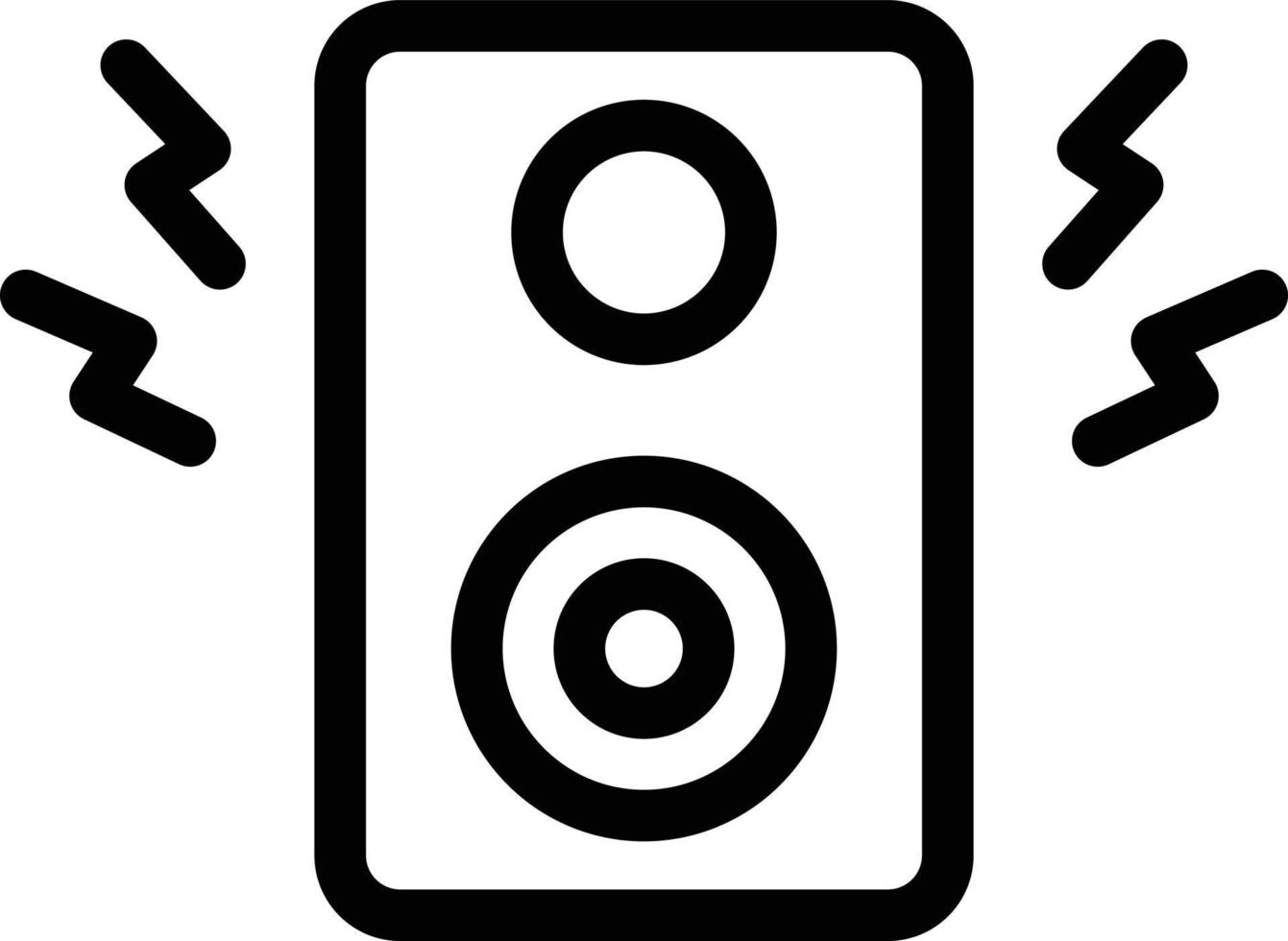 illustration vectorielle de pollution sonore sur fond.symboles de qualité premium.icônes vectorielles pour le concept et la conception graphique. vecteur