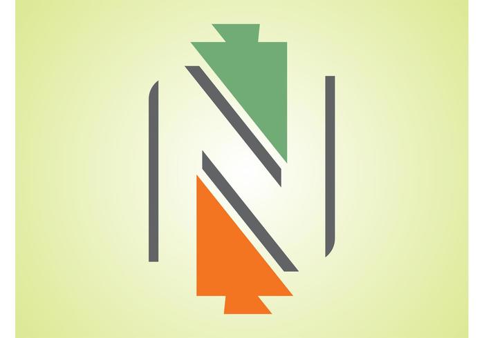 Vecteur logo flèches