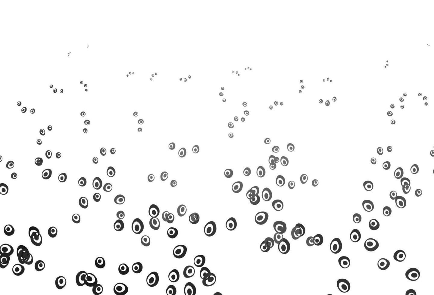 argent clair, disposition vectorielle grise avec des formes de cercle. vecteur