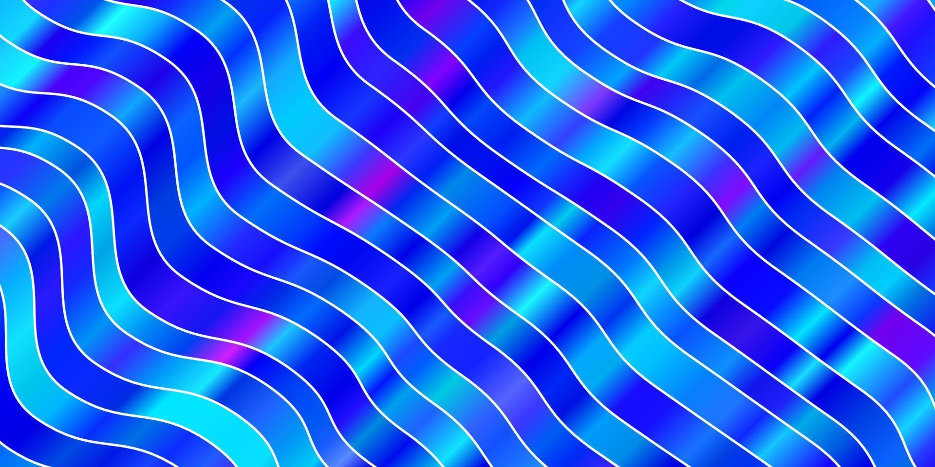 modèle vectoriel rose clair, bleu avec des courbes.