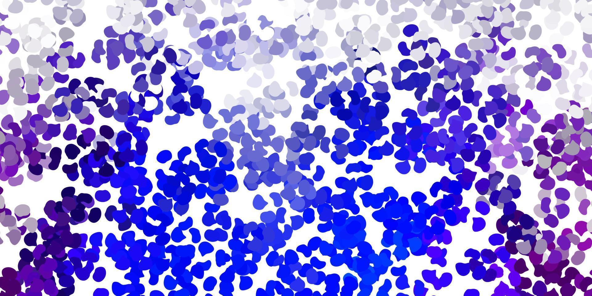 modèle vectoriel rose clair, bleu avec des formes abstraites.