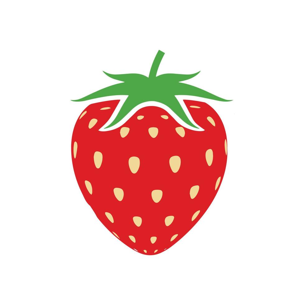 conception de vecteur de fraise