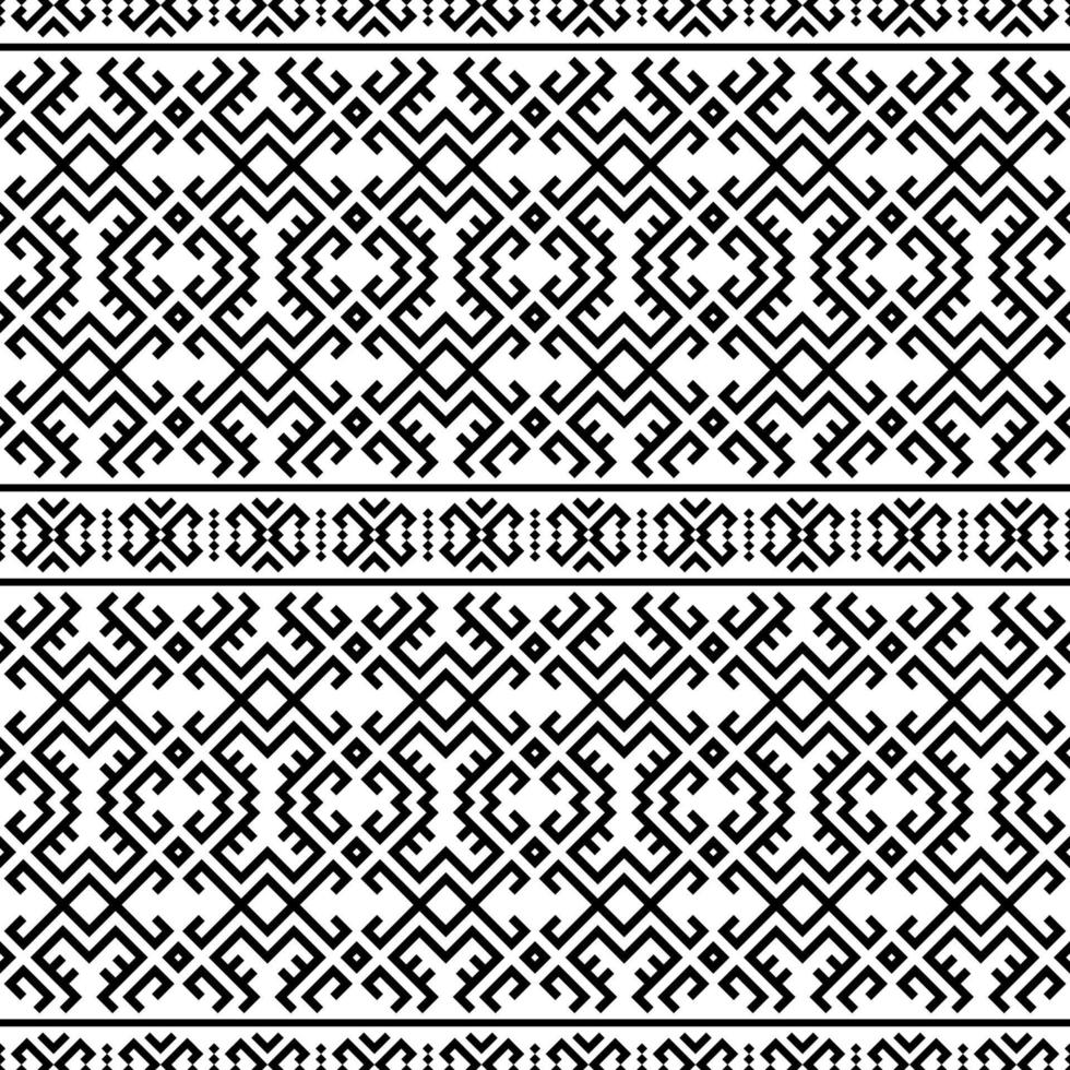 vecteur de conception de texture de motif ethnique homogène aztèque géométrique