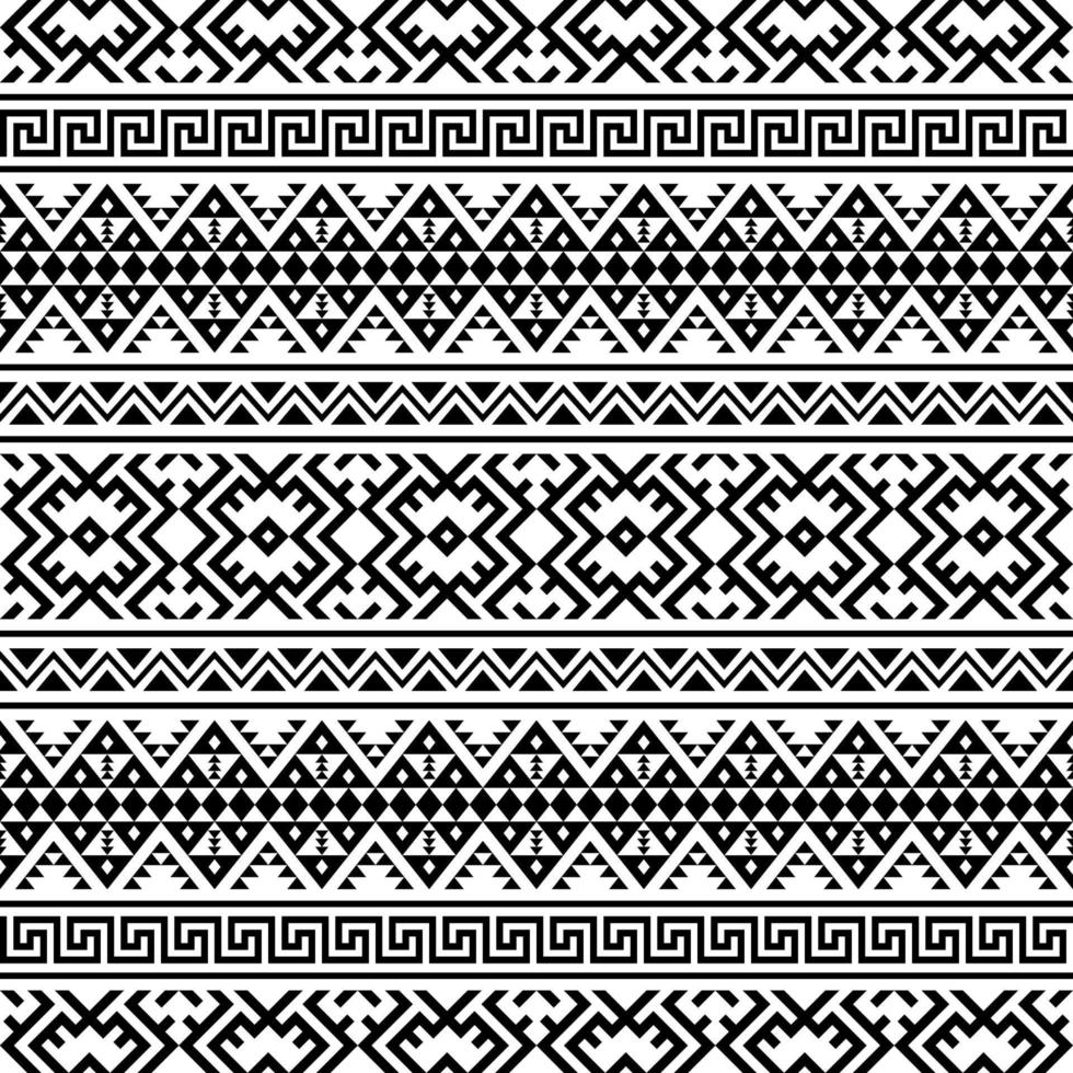 vecteur de conception de texture de motifs ethniques sans couture géométrique