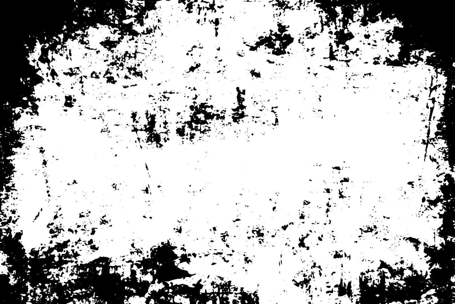 fond de texture vecteur frontière grunge. superposition de cadre abstrait. toile de fond sale et endommagée.