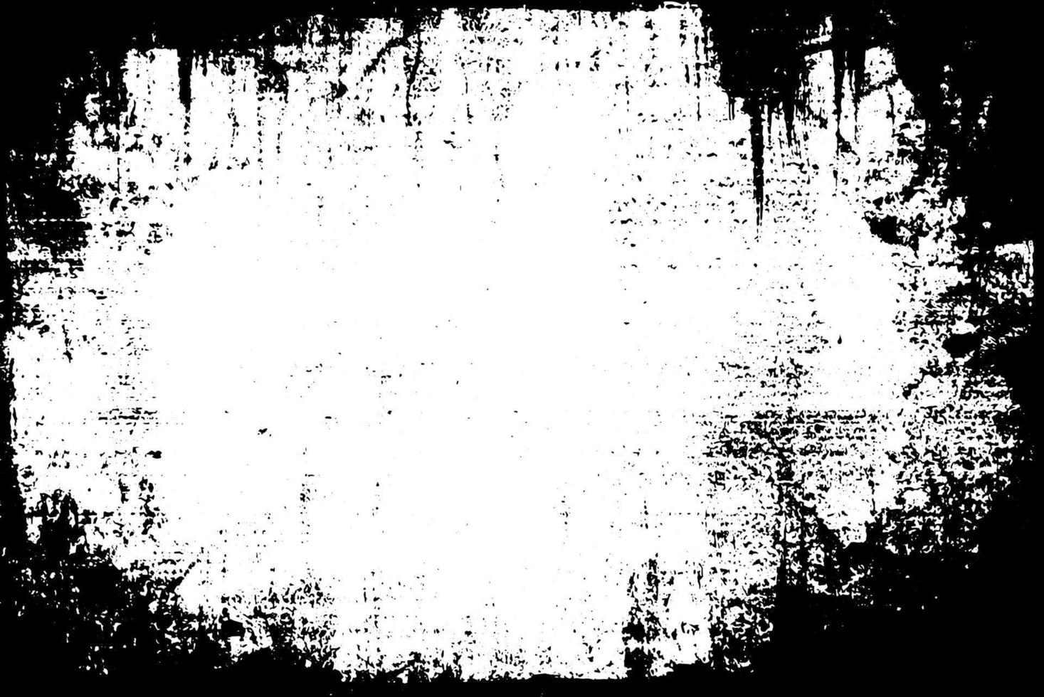 fond de texture vecteur frontière grunge. superposition de cadre abstrait. toile de fond sale et endommagée.