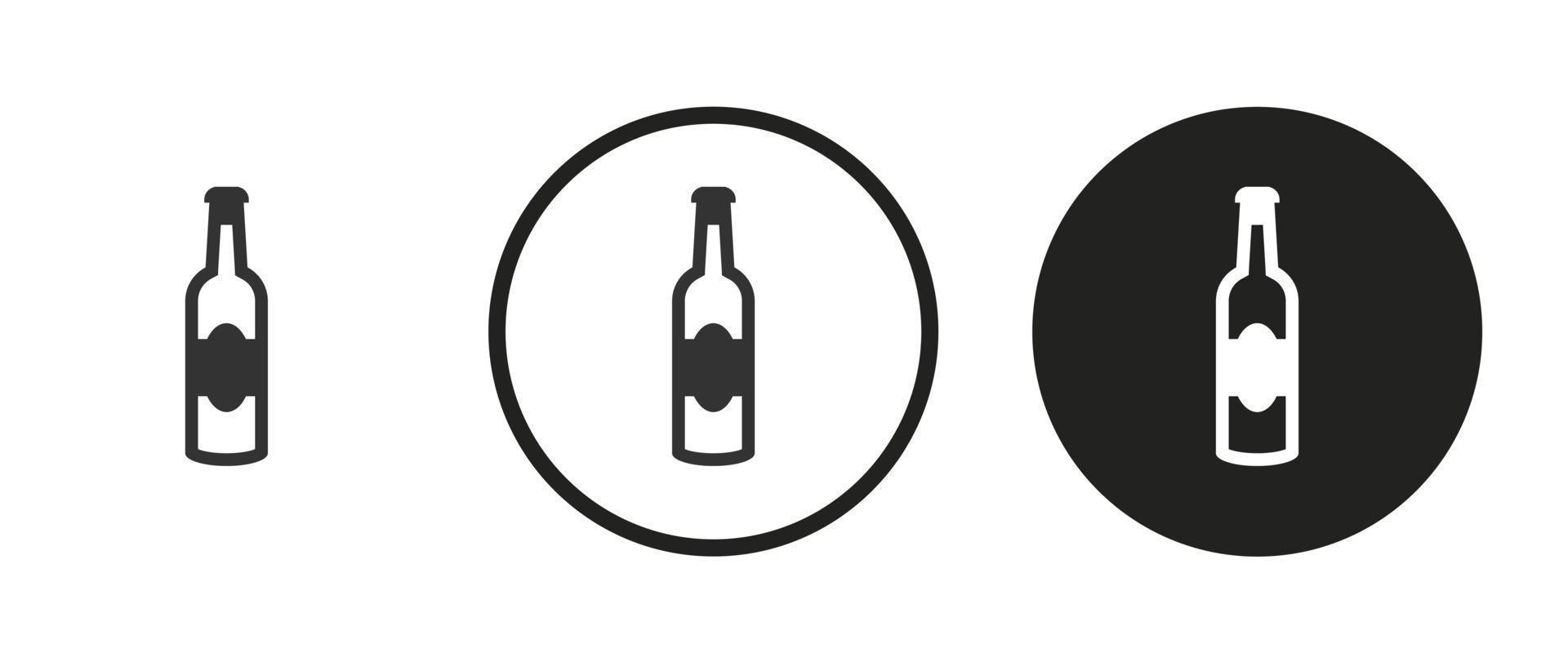 icône de whisky. jeu d'icônes Web. collection d'icônes. illustration vectorielle simple. vecteur