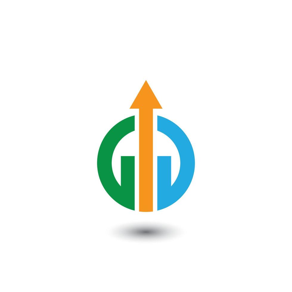 lettre g logo d'entreprise vecteur