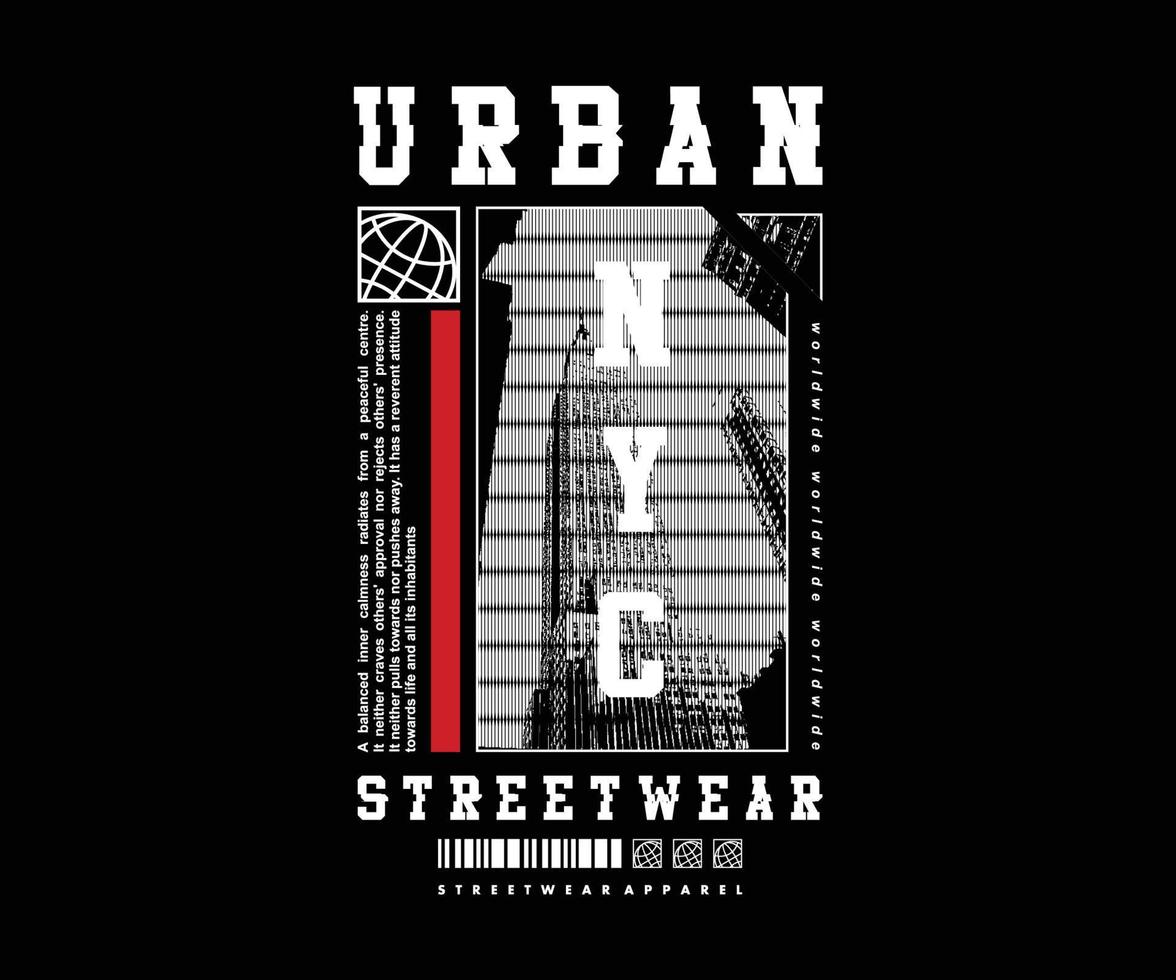 conception graphique de style pixel affiche rétro pour t shirt street wear et style urbain vecteur