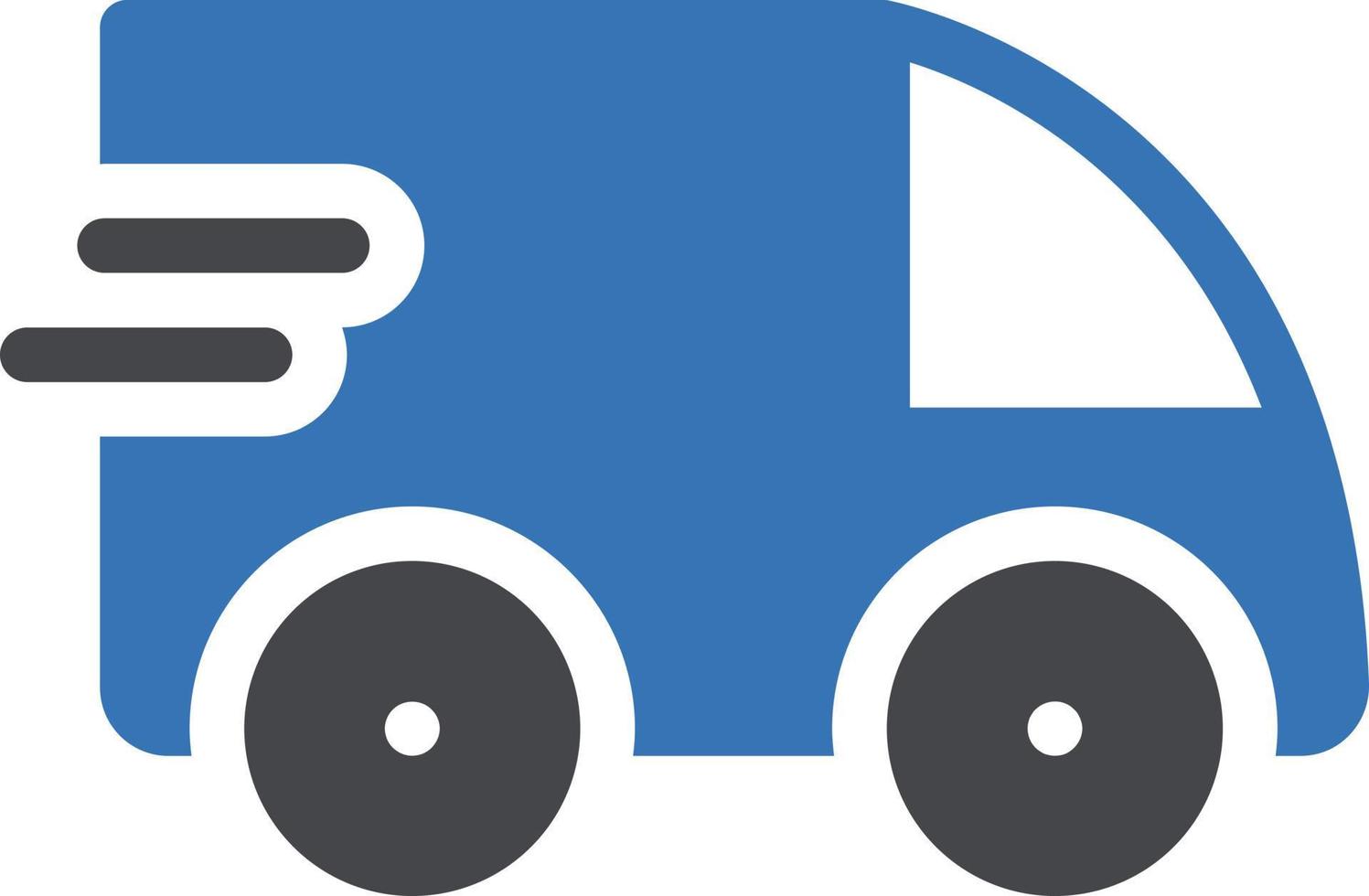 illustration vectorielle de camion de livraison sur fond. symboles de qualité premium. icônes vectorielles pour le concept et la conception graphique. vecteur