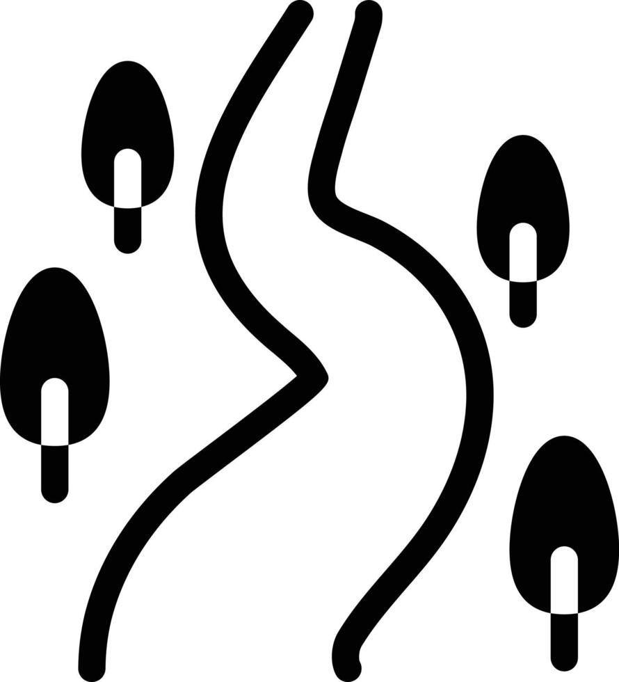 illustration vectorielle de rivière sur fond.symboles de qualité premium.icônes vectorielles pour le concept et la conception graphique. vecteur