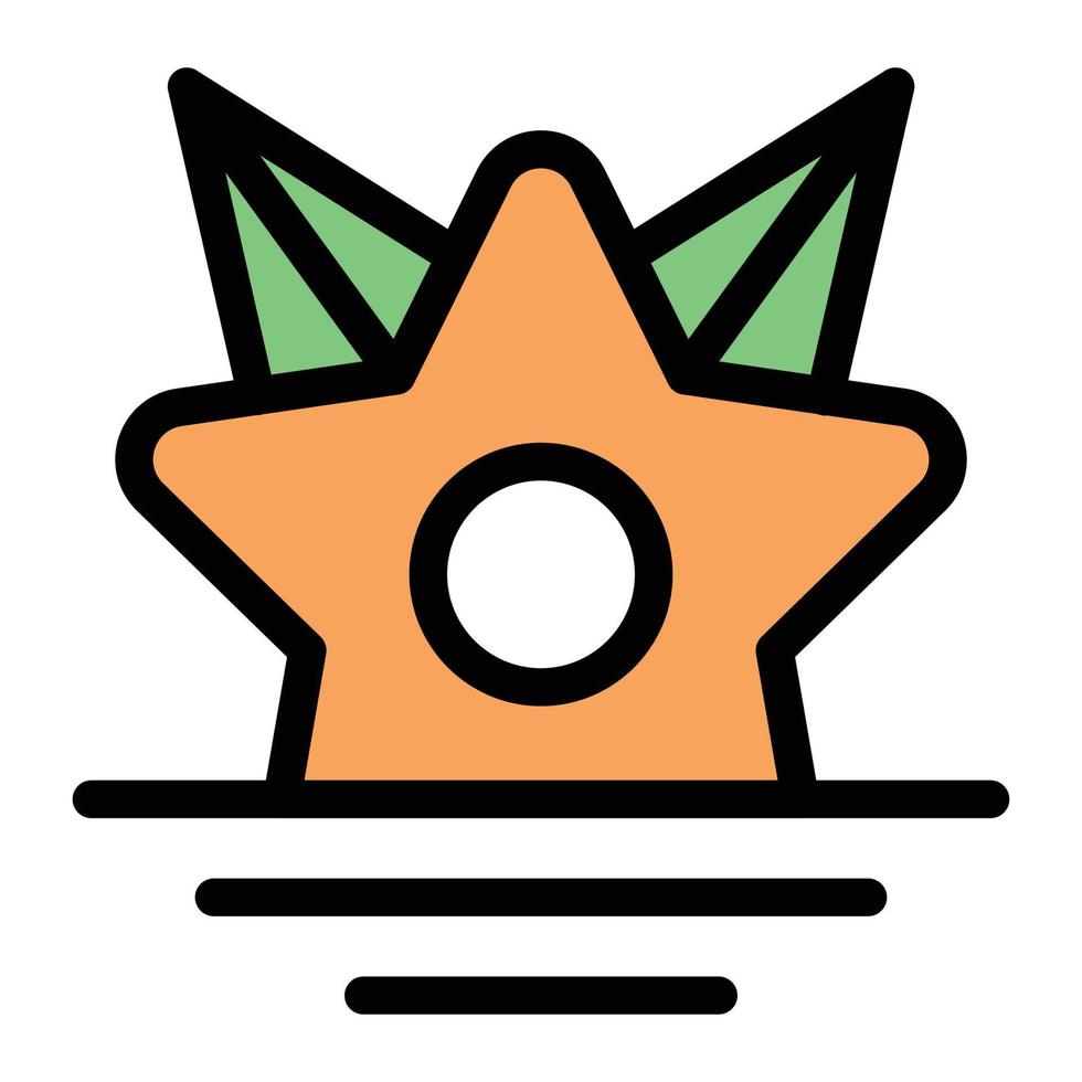 illustration vectorielle de tatouage d'étoile sur un arrière-plan.symboles de qualité premium.icônes vectorielles pour le concept et la conception graphique. vecteur