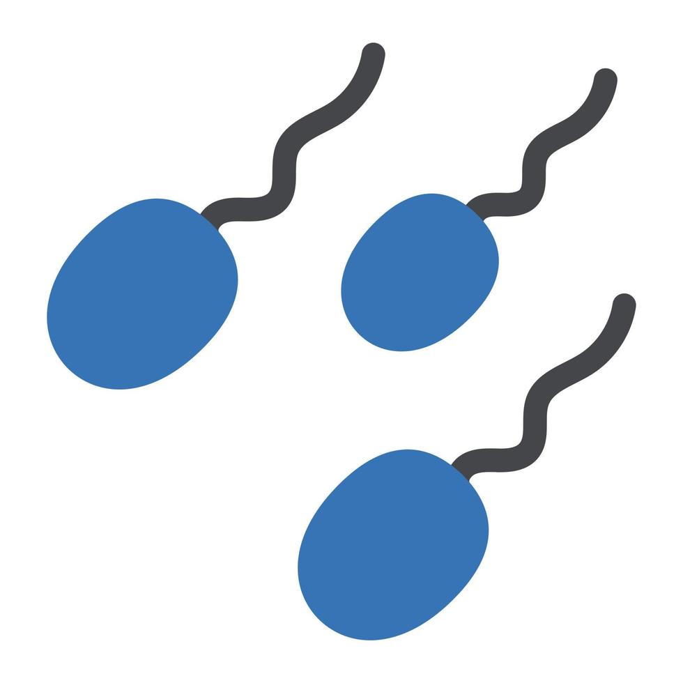illustration vectorielle de sperme sur un arrière-plan.symboles de qualité premium.icônes vectorielles pour le concept et la conception graphique. vecteur