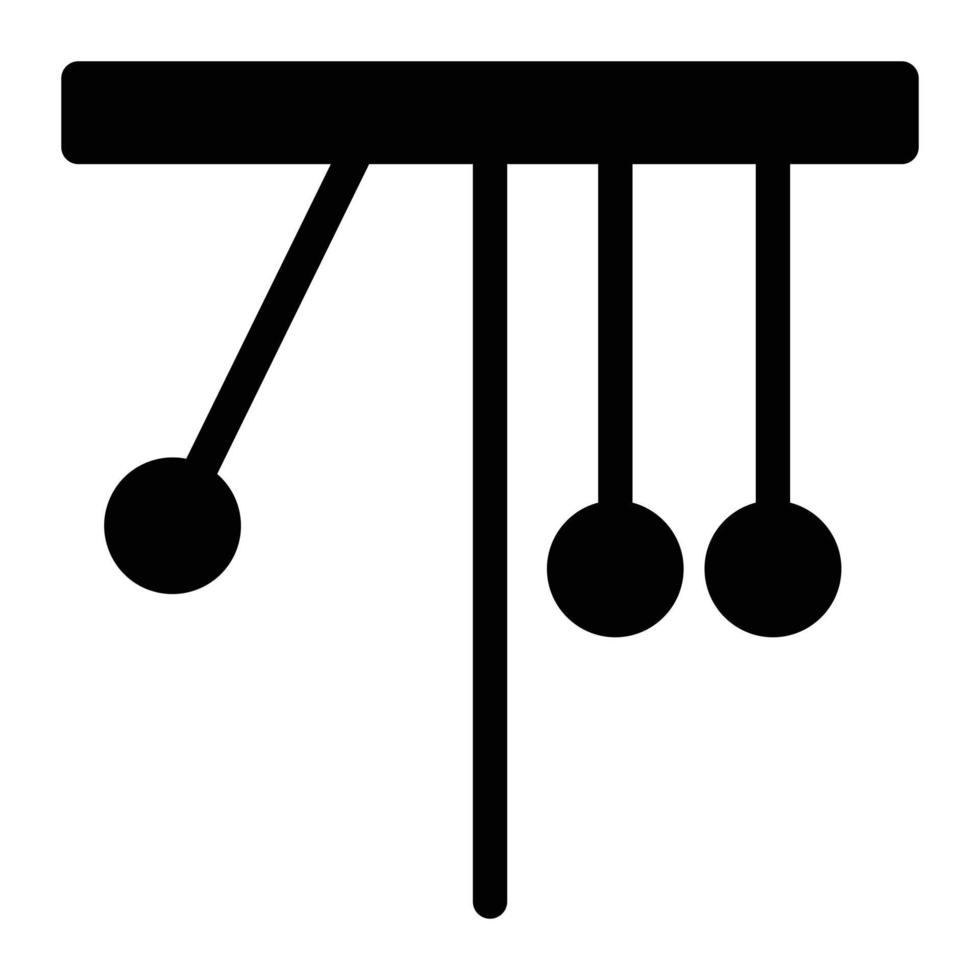 illustration vectorielle de pendule sur un fond. symboles de qualité premium. icônes vectorielles pour le concept et la conception graphique. vecteur