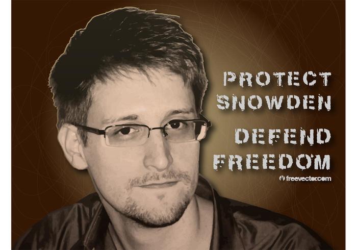 Edward Snowden vecteur