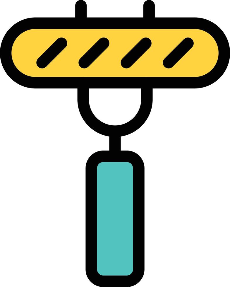 fourchette illustration vectorielle de hot-dogs sur fond. symboles de qualité premium. icônes vectorielles pour le concept et la conception graphique. vecteur