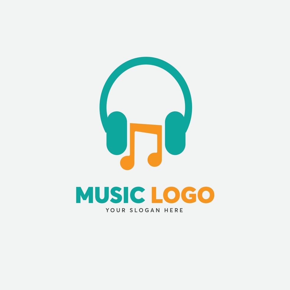 création de logo de musique et de son gratuit vecteur