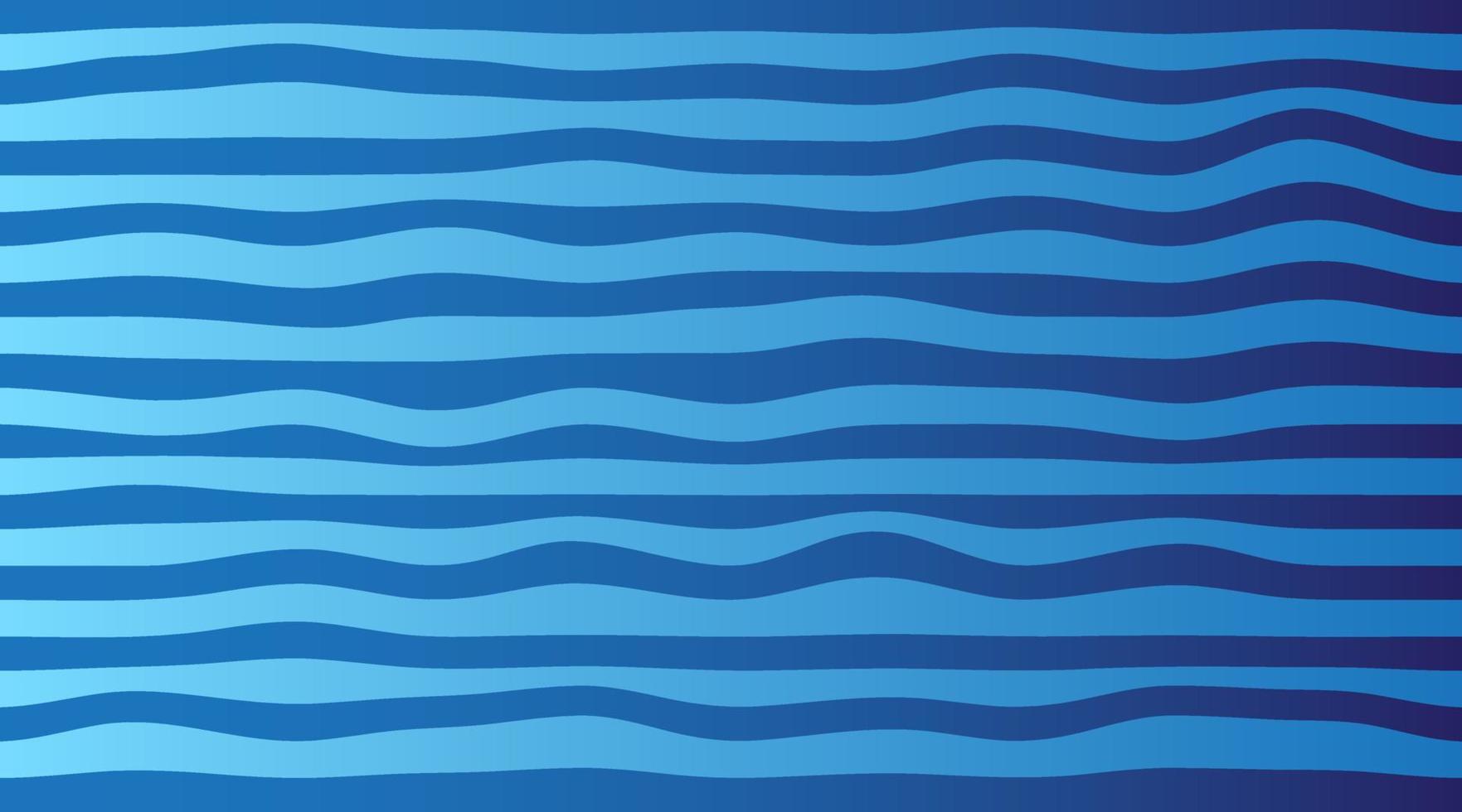 motif dessiné à la main de lignes ondulées. conception de fond géométrique abstrait. motif vectoriel bleu clair et bleu foncé