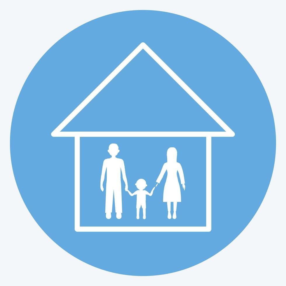 construction communautaire d'icônes. adapté au symbole communautaire. façon yeux bleus. conception simple modifiable. vecteur de modèle de conception. illustration de symbole simple